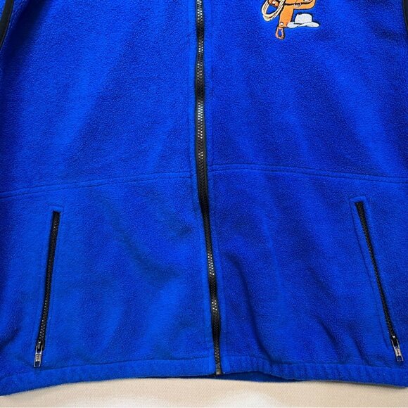 Timberline Mens Fleece Vest Jacket Size XL Blue Saddle Up Full Zip Outdoors - Picture 5 of 11